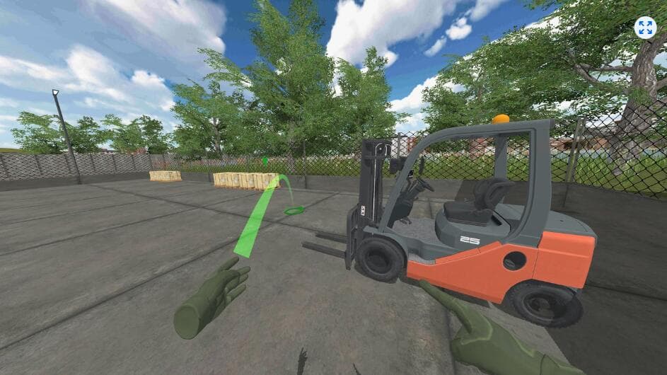 Oculus Quest 游戏《叉车模拟器》Forklift Simulator