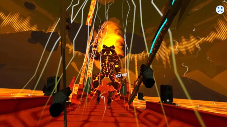 Meta Quest 游戏《演奏之神：金属乐之战》God of Riffs: Battle for the Metalverse