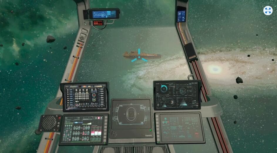 Meta Quest 游戏《科幻火星大战》FlyVRX – SciFi Mars Battle 游戏截图