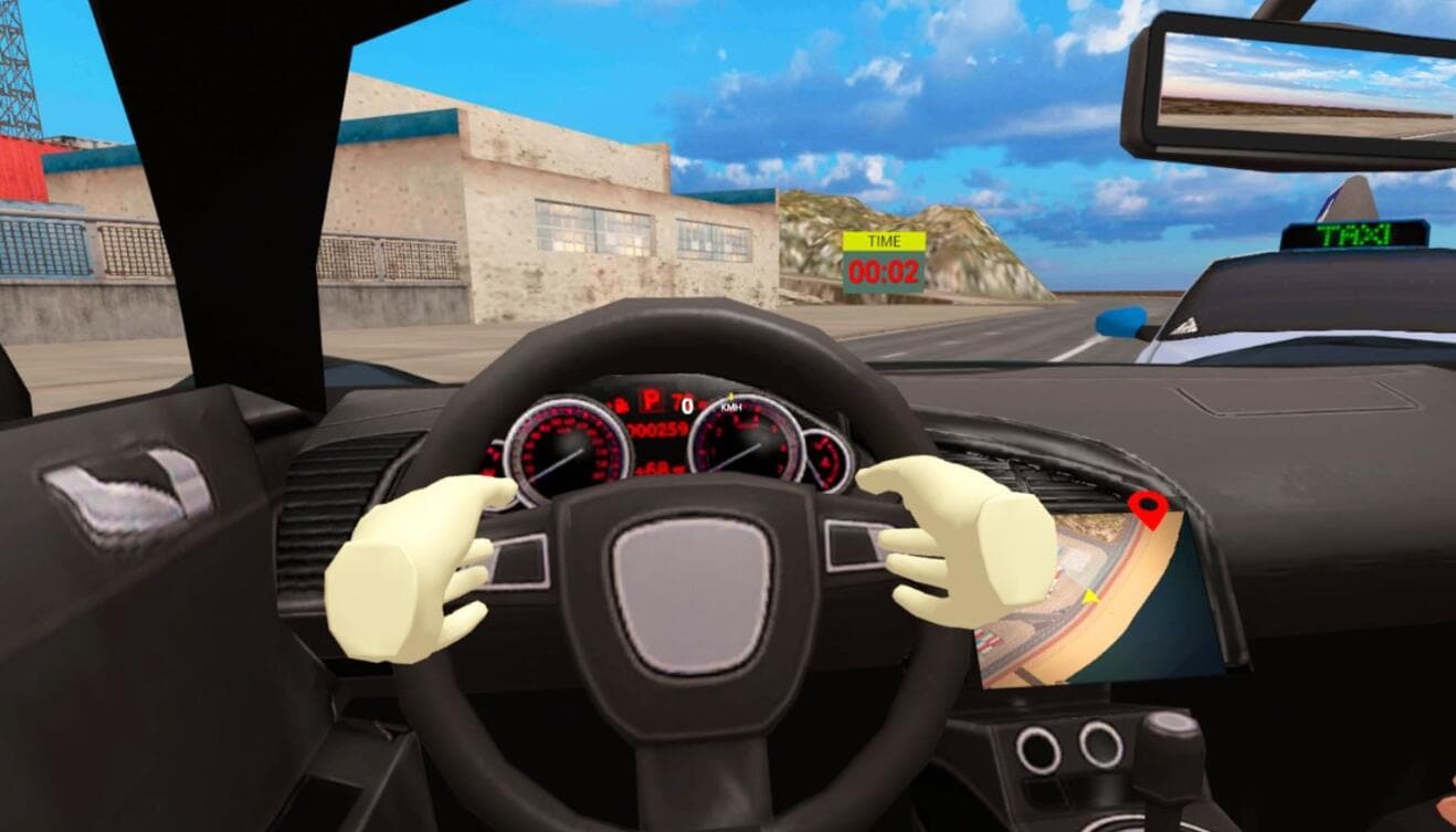 Oculus Quest 游戏《疯狂出租车挑战VR》Crazy Taxi Challenge VR