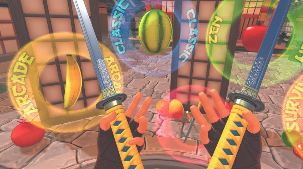 Oculus Quest 游戏《水果忍者》Fruit Ninja VR