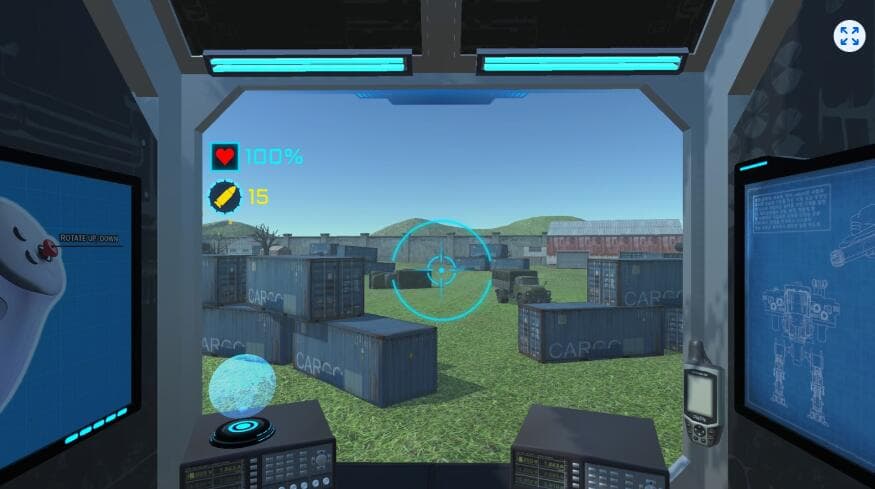 Meta Quest 游戏《机器人机甲》Robots Wars Mech Shooter