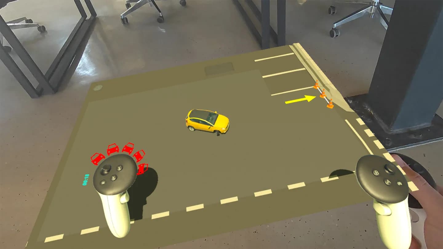 Meta Quest 游戏《完美停车XR》Perfect Parking XR 游戏截图
