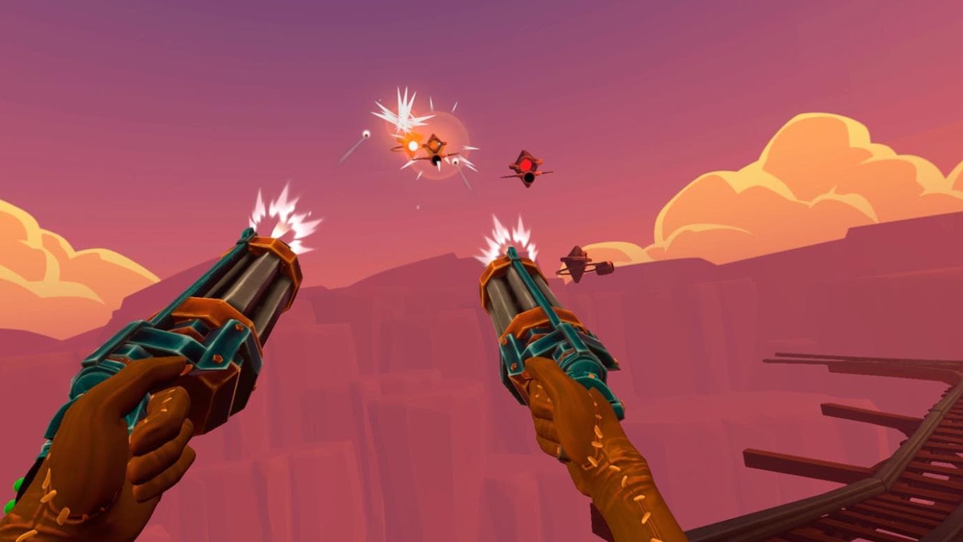 Meta Quest 游戏《手指枪》Finger Gun VR
