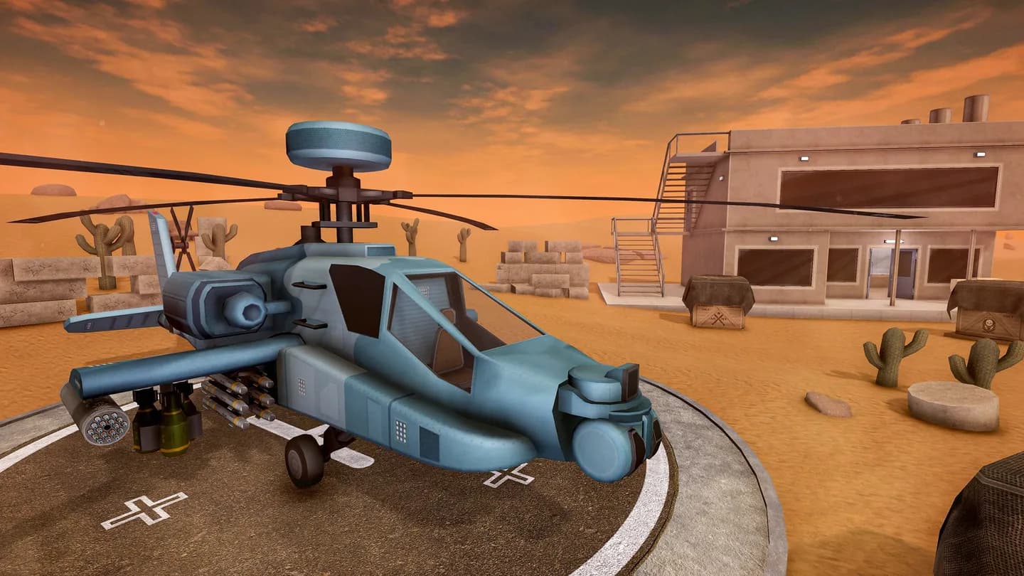 Meta Quest 游戏《钢铁之翼:空战》Iron Wings : Air Combat 游戏截图