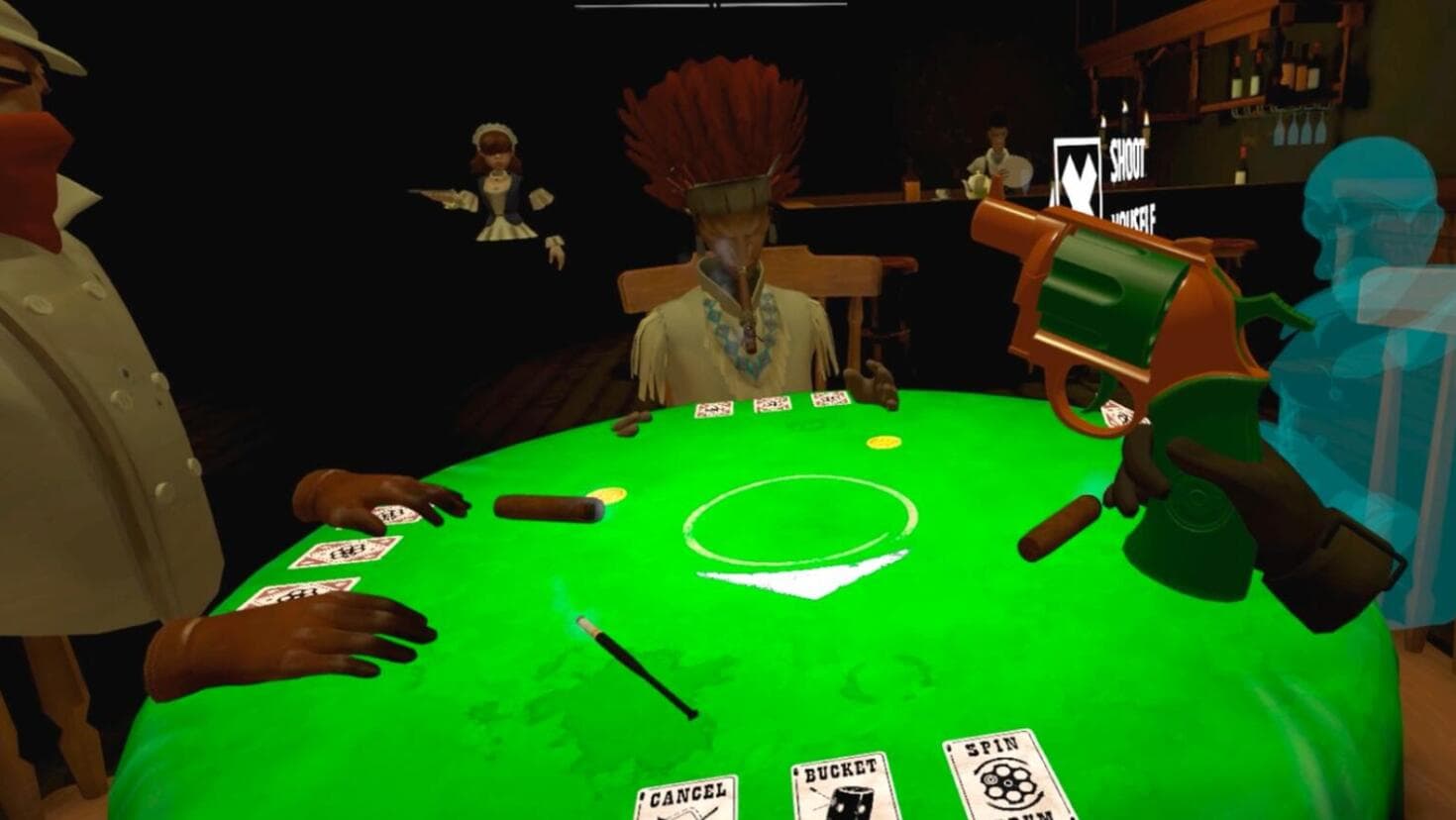 Oculus Quest 游戏《子弹轮盘VR：和平版》Bullet Roulette: Peaceful Edition（高速下载）