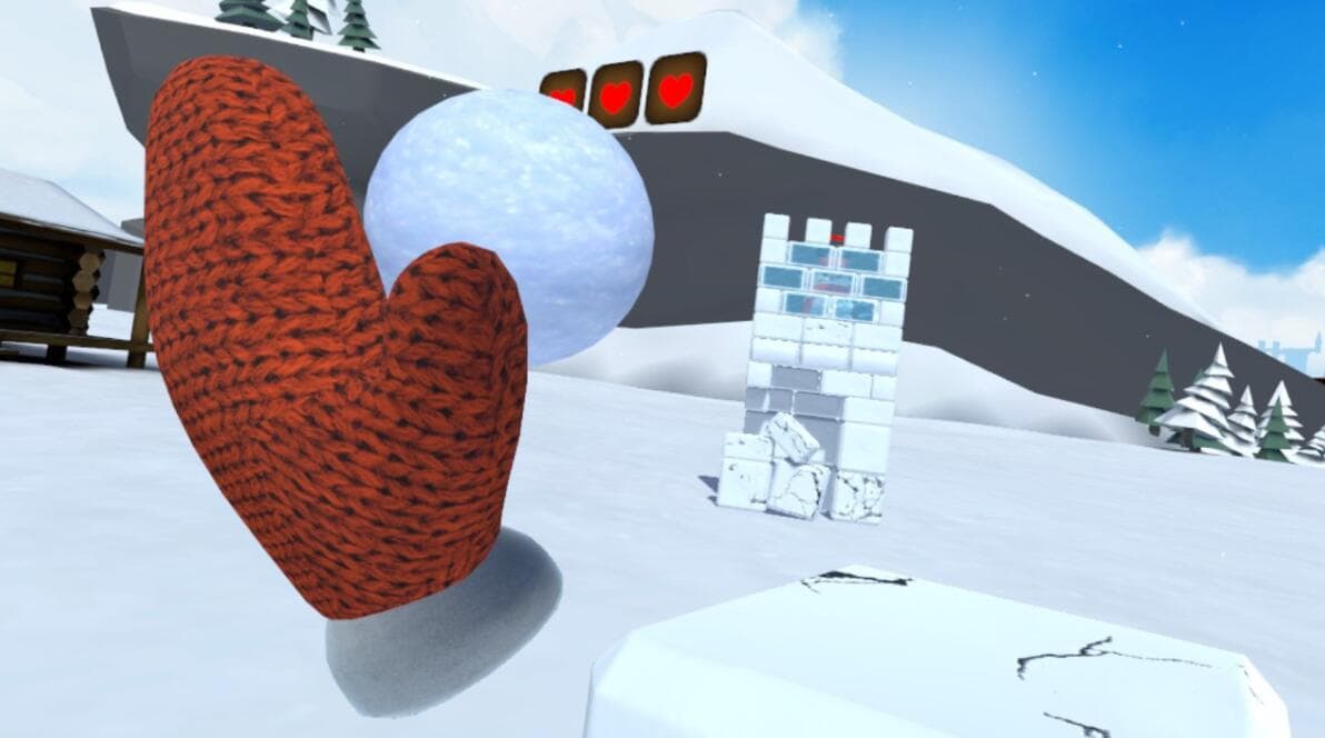 Oculus Quest 游戏《雪城堡》Snow Fortress