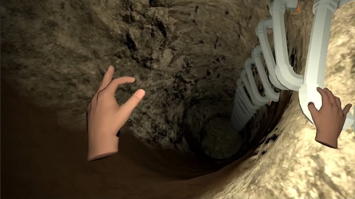 Meta Quest 游戏《洞永无止境》The Hole Never Ends 游戏截图