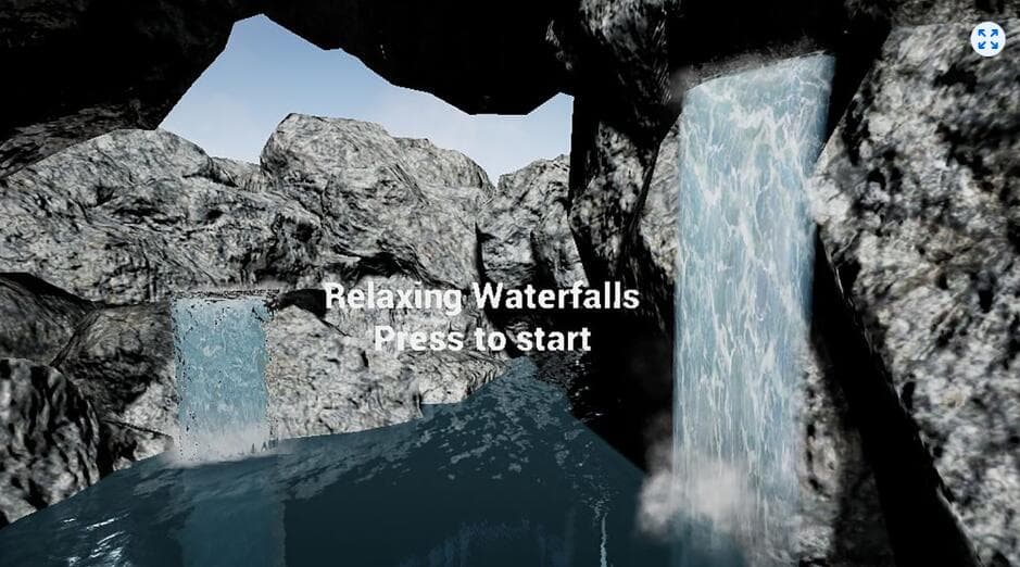Oculus Quest 游戏《趣味瀑布》Relaxing Waterfalls