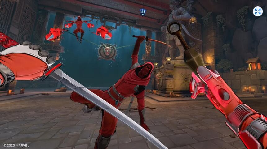 Meta Quest 游戏《死侍VR》Marvels Deadpool VR