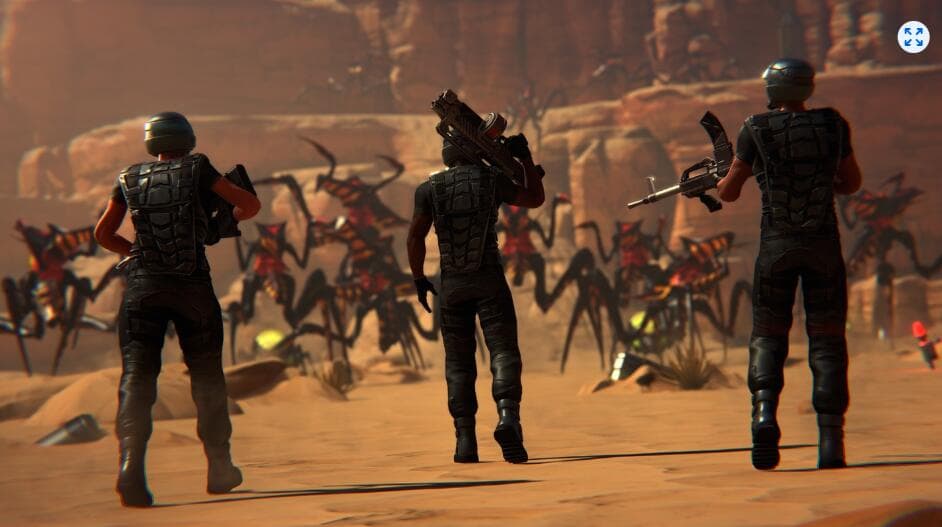 Oculus Quest 游戏《星际战士：续章》Starship Troopers: Continuum