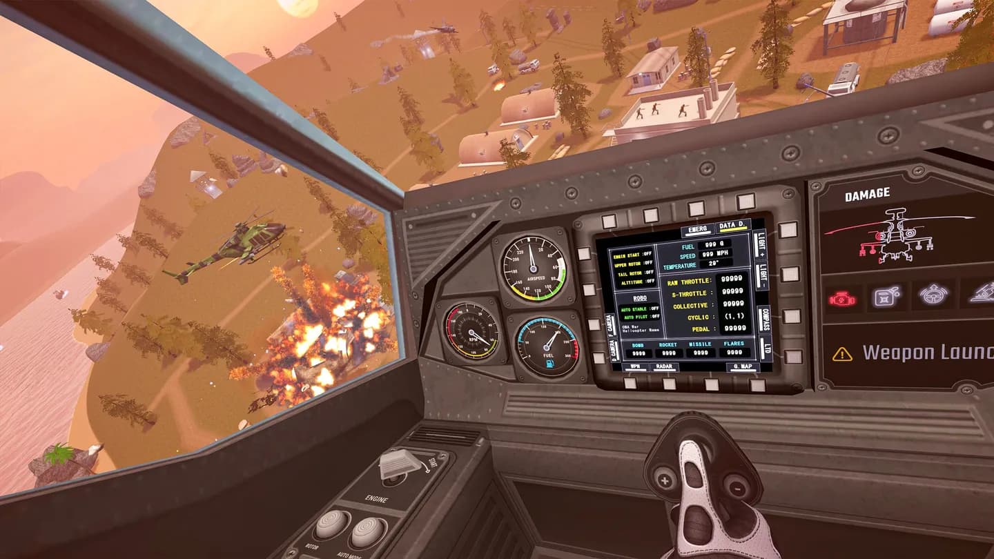 Meta Quest 游戏《钢铁之翼:空战》Iron Wings : Air Combat 游戏截图