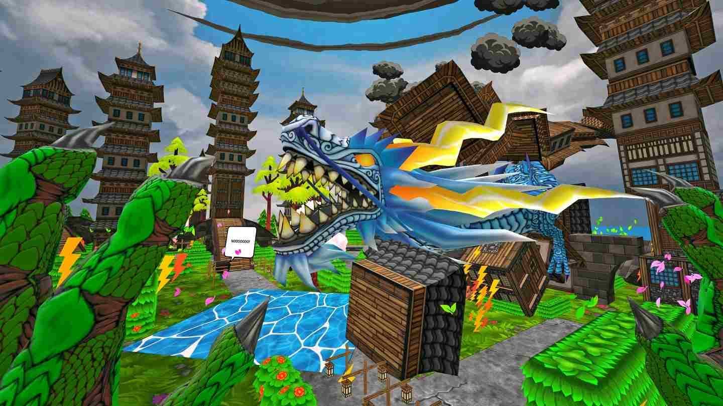 Oculus Quest 游戏《城市怪兽》Block Buster 游戏截图