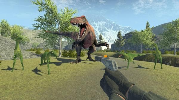 Oculus Quest 游戏《专业恐龙狩猎VR：侏罗纪猎杀世界》Pro Dino Hunt VR: Jurassic Hunting World