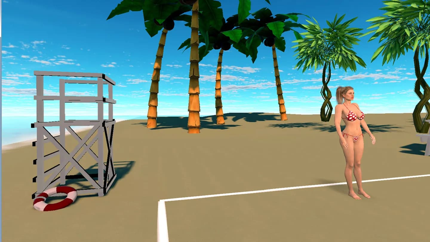 Oculus Quest 游戏《伊兹的沙滩游戏VR》Izzy’s Beach Games VR
