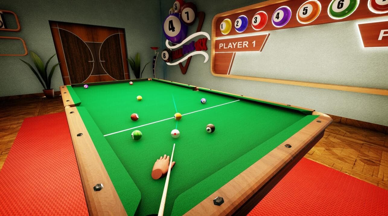 Oculus Quest 游戏《9球台球VR》9 Ball Pool VRX