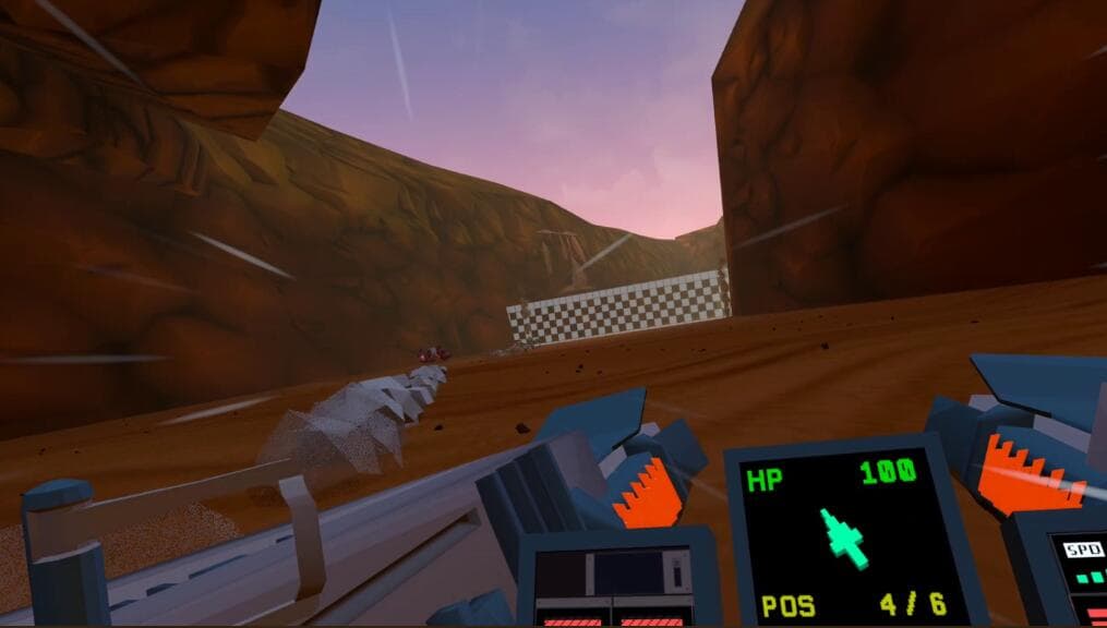 Oculus Quest 游戏《飞镖赛车手》Dart Racer VR