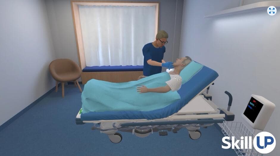 Meta Quest 游戏《VR护士模拟》Skillup VR NurseSIM