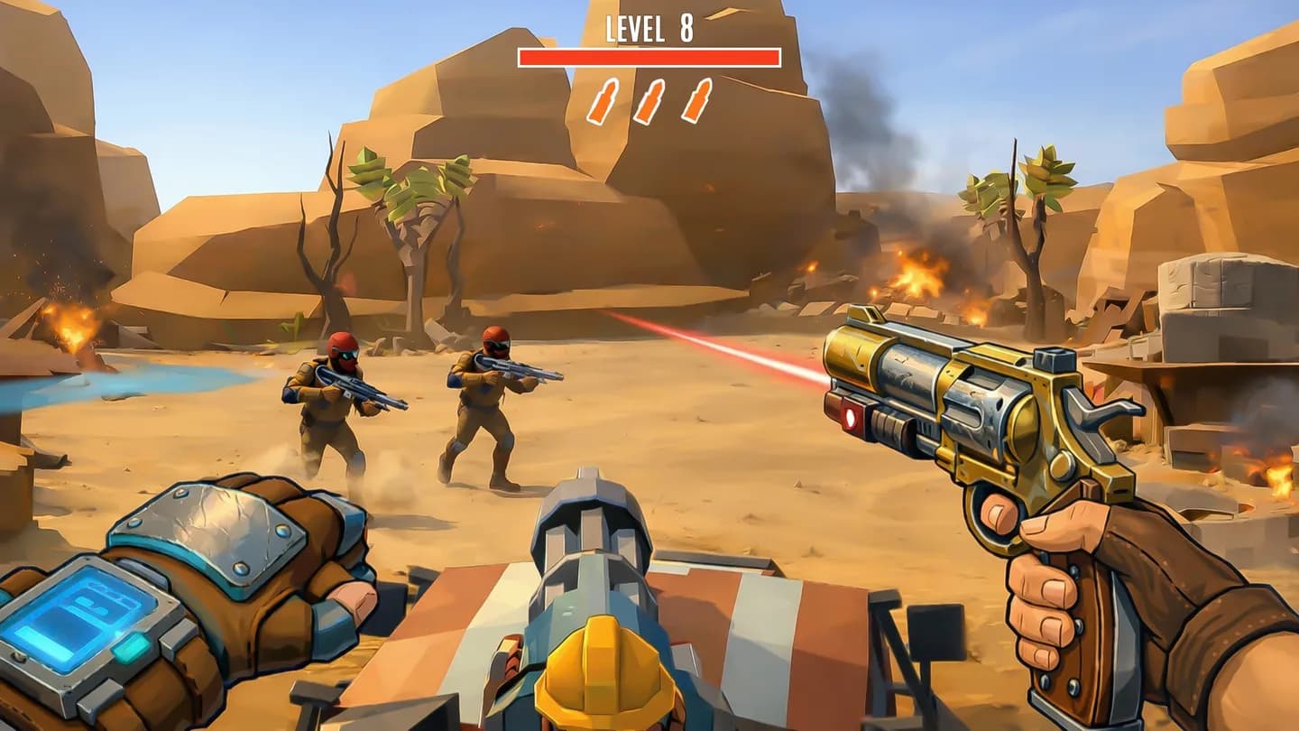 Meta Quest 游戏《VR突击队:街机射击游戏》VR Commando: Arcade Shooter 游戏截图