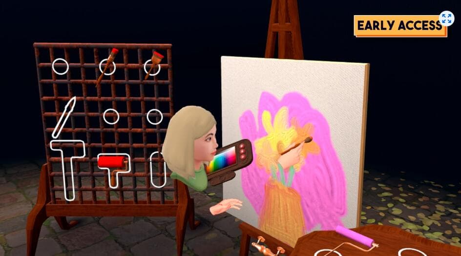Oculus Quest 游戏《艺术工作室》Art Studio VR