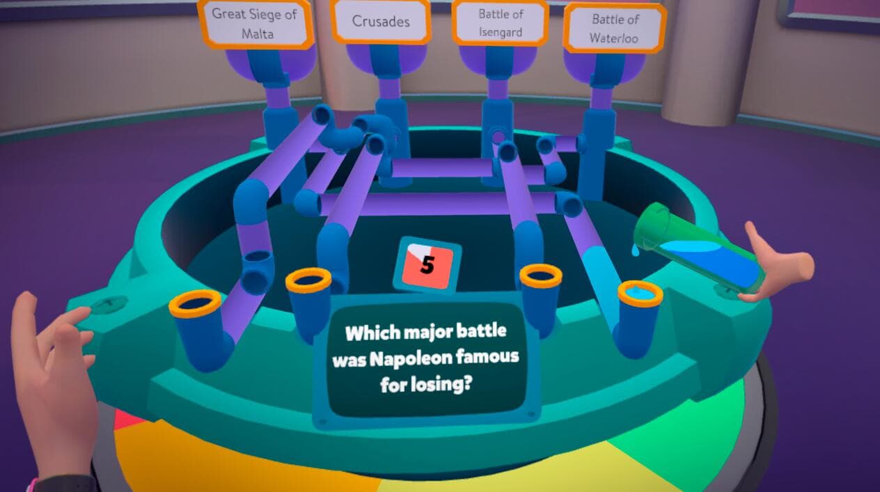 Meta Quest 游戏《智慧星球》Trivia Crack World
