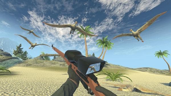 Oculus Quest 游戏《专业恐龙狩猎VR:侏罗纪猎杀世界》Pro Dino Hunt VR: Jurassic Hunting World 游戏截图