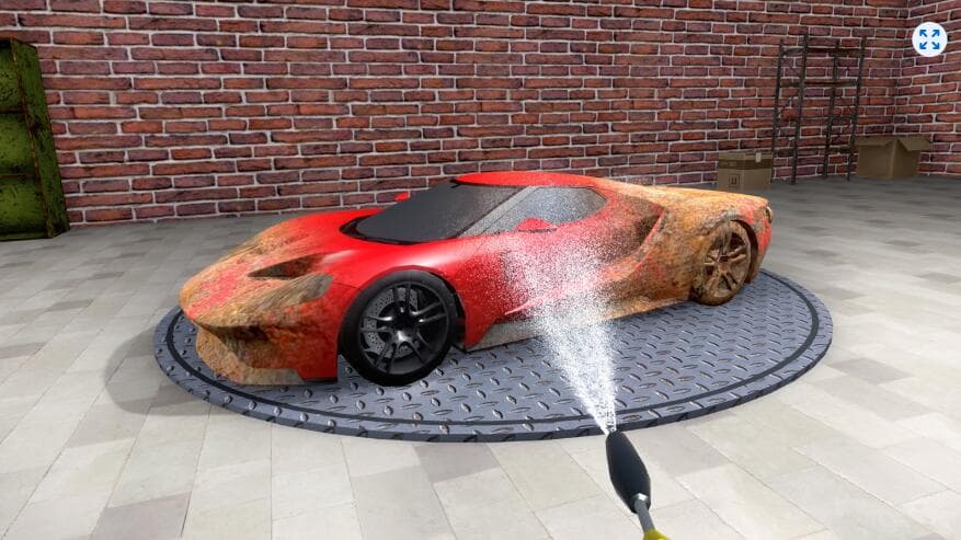 Meta Quest 游戏《高压清洗VR:清洗乐趣》Pressure Wash VR ASMR Power Washer Fun 游戏截图