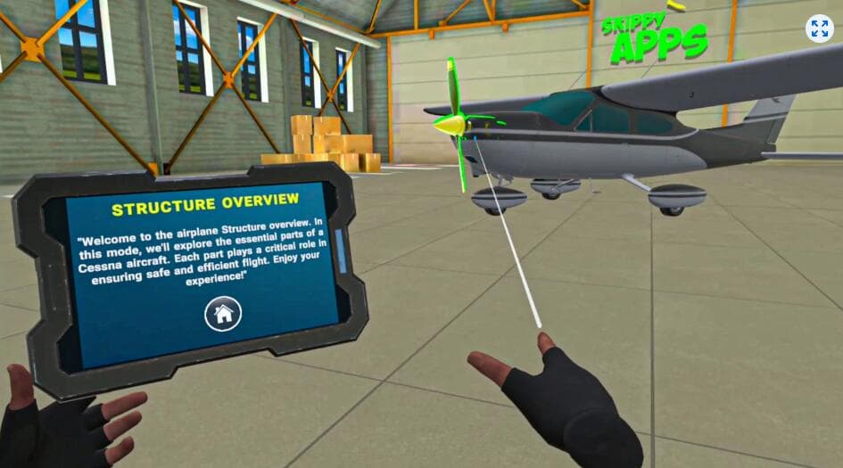 Meta Quest 游戏《飞行教练:VR驾驶舱教练》Flight Trainer: VR Cockpit Coach 游戏截图