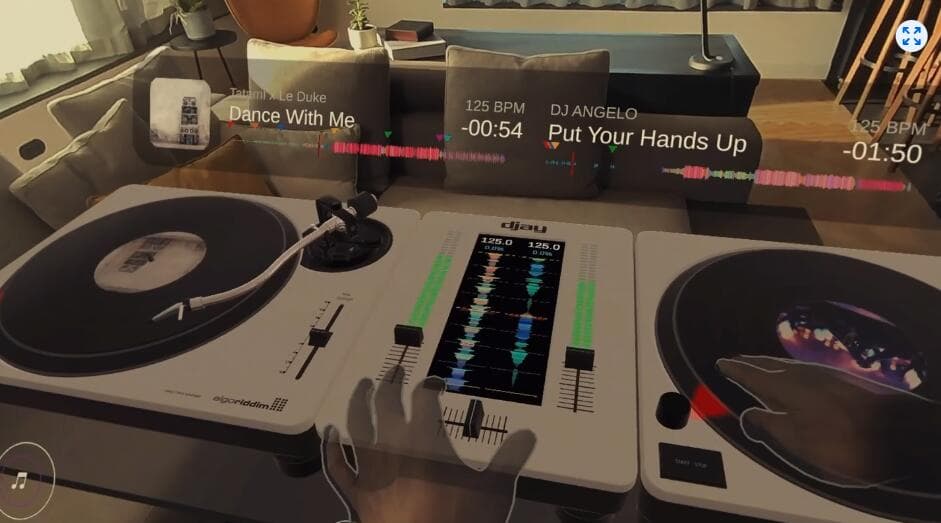 Meta Quest 游戏《超级DJ》djay