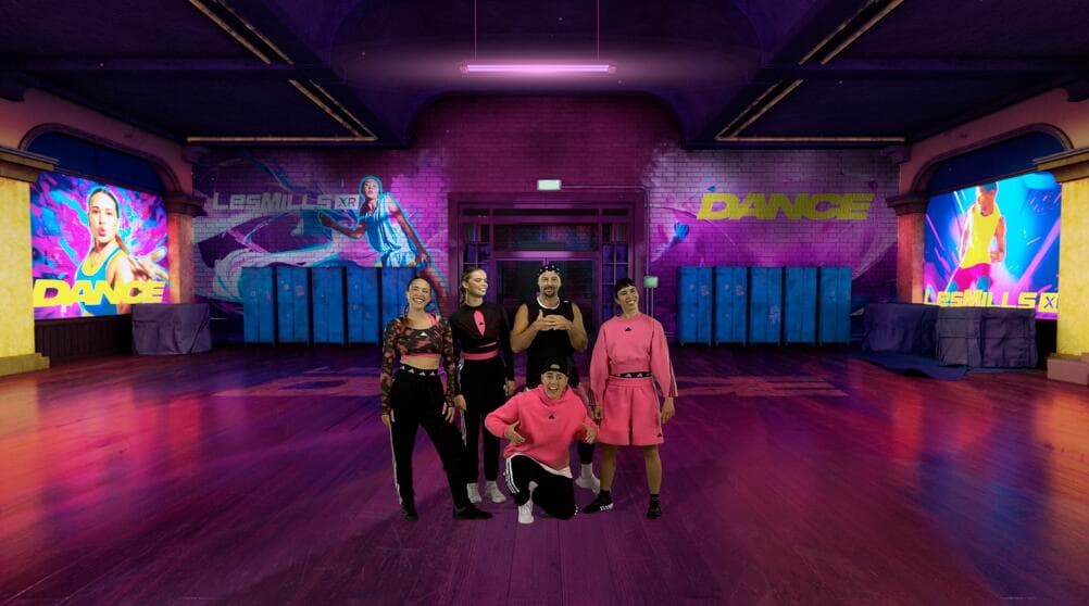 Oculus Quest 游戏《莱斯米尔XR舞蹈》LES MILLS XR DANCE