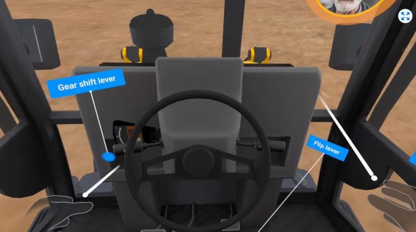 Meta Quest 游戏《挖掘机安全与操作》Backhoe Safety and Operation 游戏截图