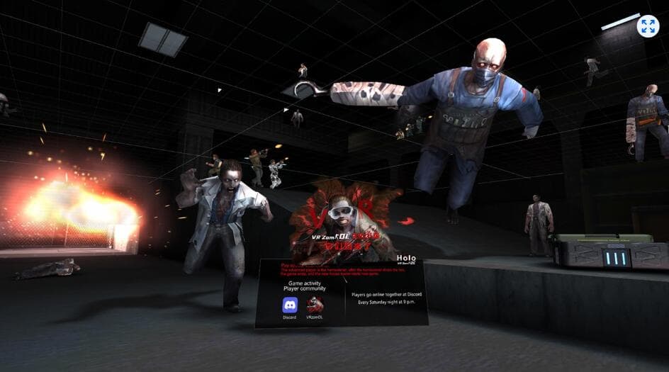Oculus Quest 游戏《CS生化危机》VRzomOL
