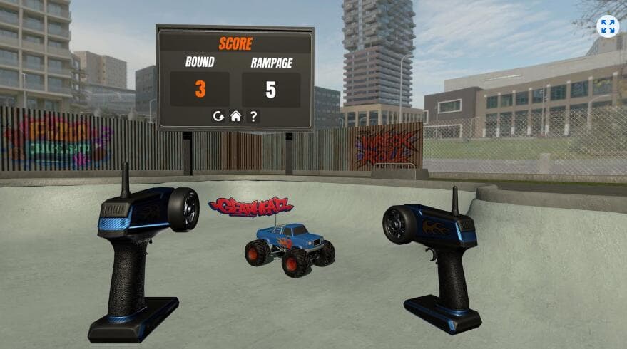 Meta Quest 游戏《遥控怪物卡车VR》RC Monster Truck VR – Simulator Game 游戏截图