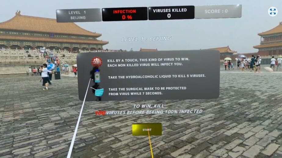 Oculus Quest 游戏《消灭病毒》VIRUS NO MORE