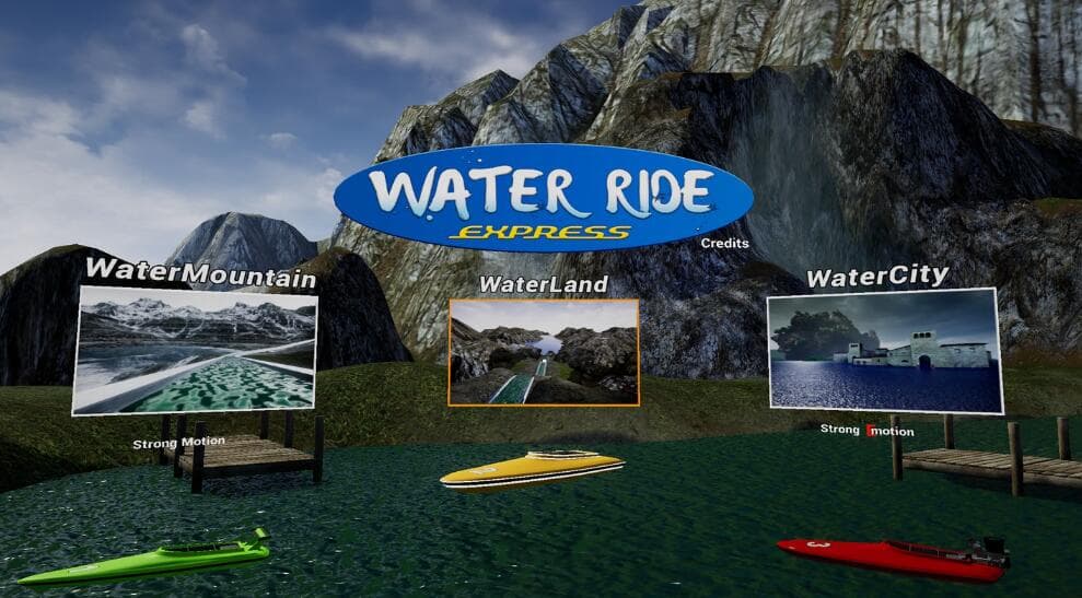 Oculus Quest 游戏《水上快车VR》Water Ride Express（高速下载）
