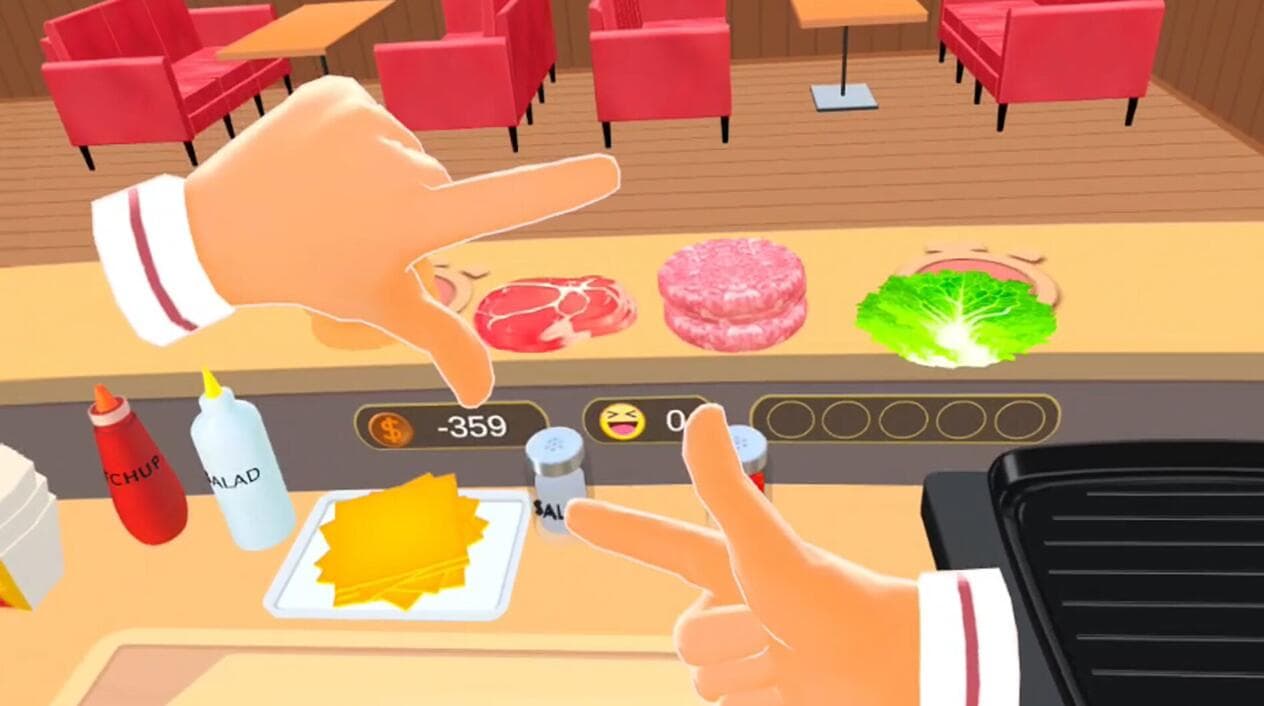 Meta Quest 游戏《烹饪冲突》Cooking Clash 游戏截图
