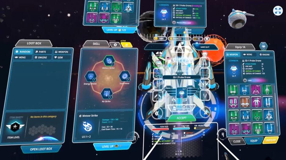 Meta Quest 游戏《星空射手》Star Sky Shooter