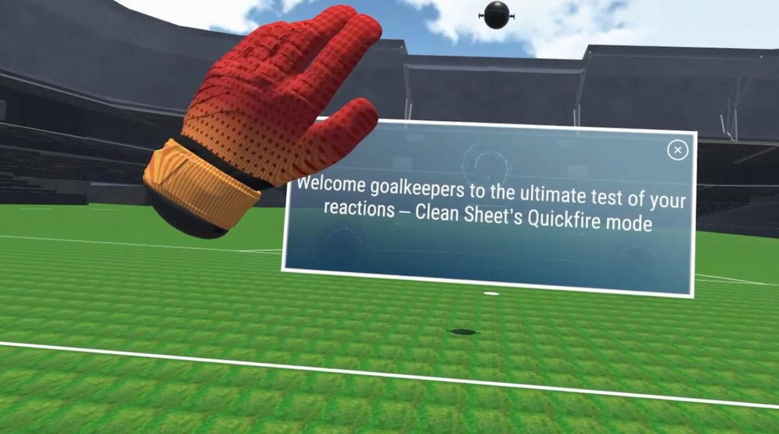 Oculus Quest 游戏《足球守门员》CleanSheet Soccer VR