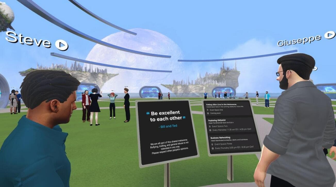 Oculus Quest 游戏《元宇宙商务培训VR》ENGAGE（高速下载）