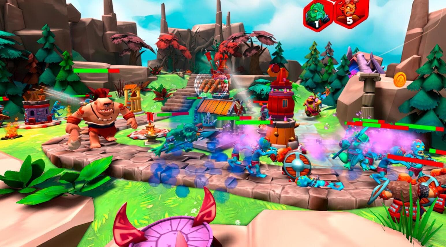 Oculus Quest 游戏《奇幻岛保卫战》Towers and Powers 游戏截图