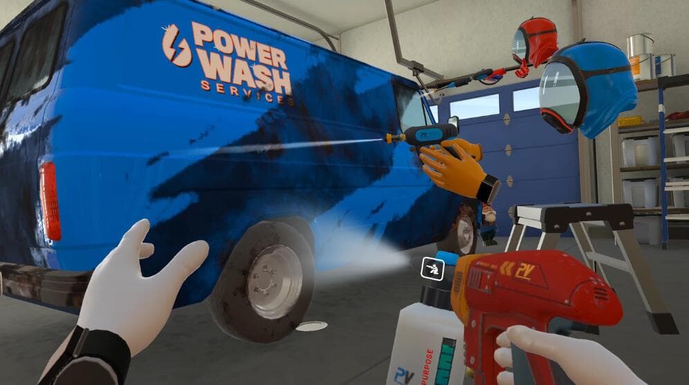 Oculus Quest 游戏《冲就完事模拟器VR》PowerWash Simulator VR