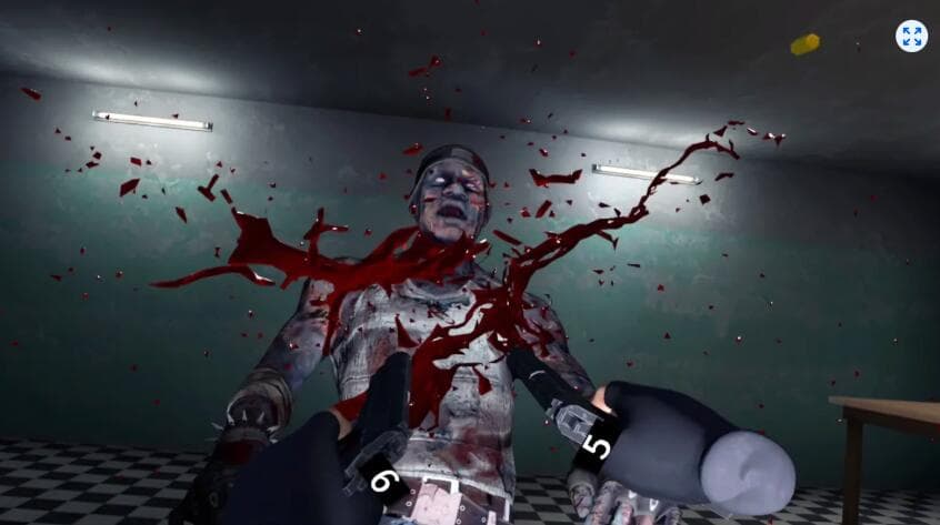 Meta Quest 游戏《空间僵尸》Spatial Zombies – Mixed Reality 游戏截图