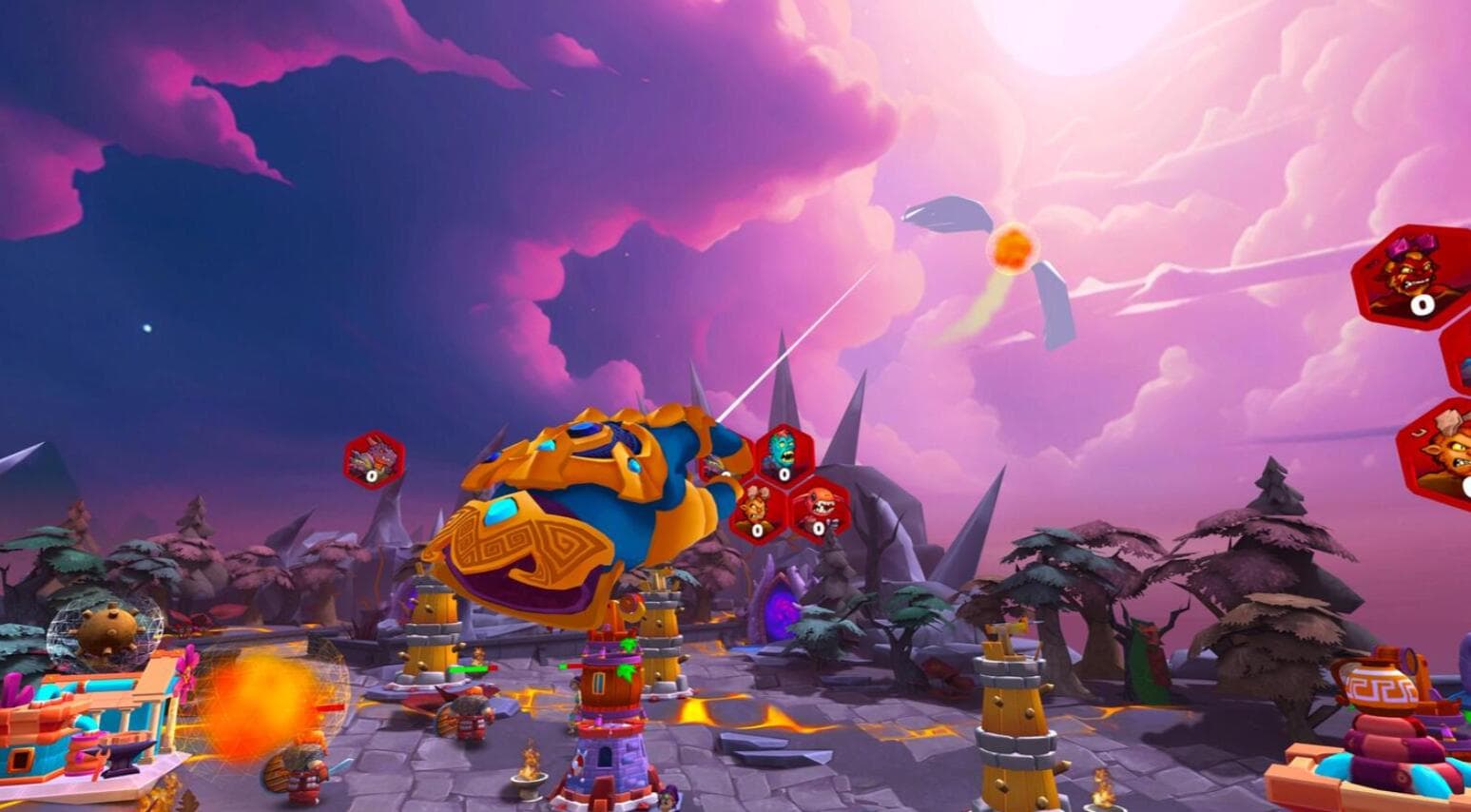 Oculus Quest 游戏《奇幻岛保卫战》Towers and Powers 游戏截图