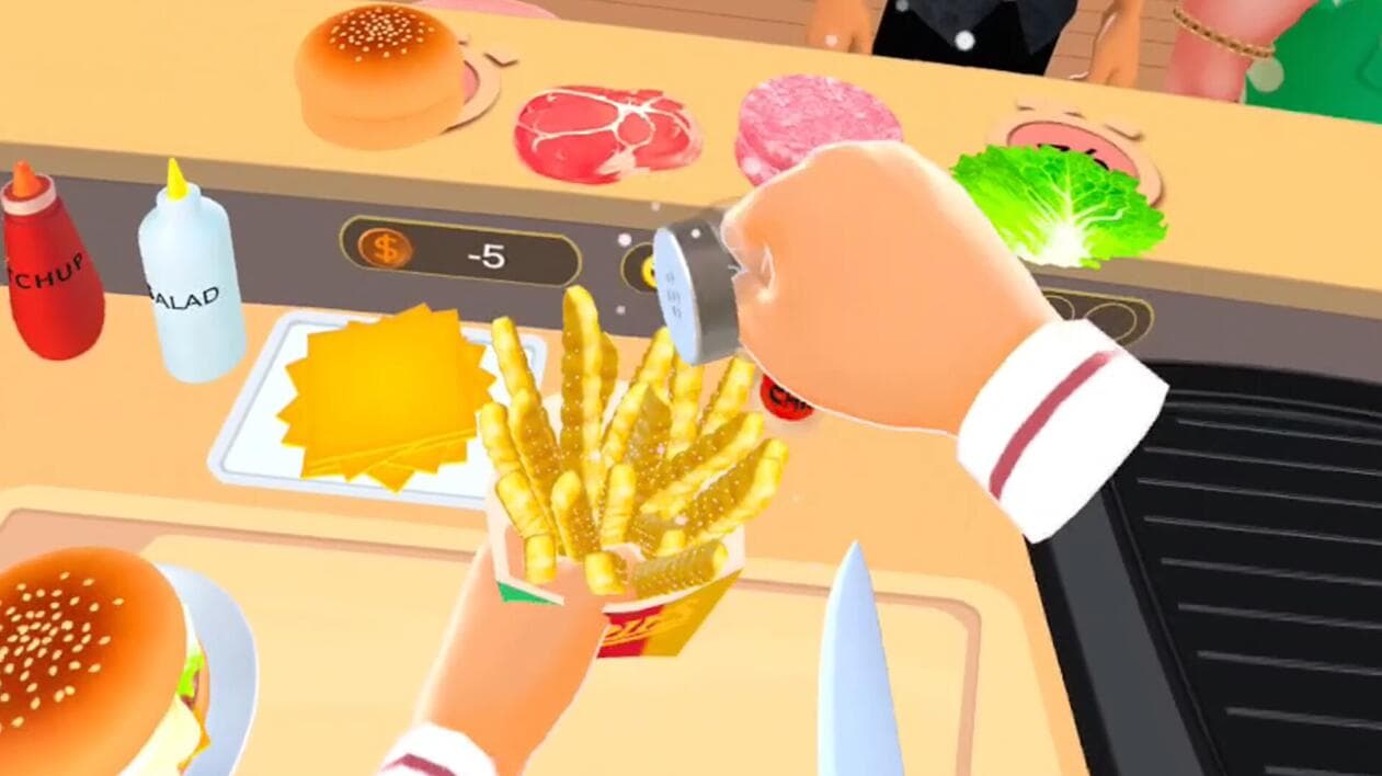 Meta Quest 游戏《烹饪冲突》Cooking Clash 游戏截图