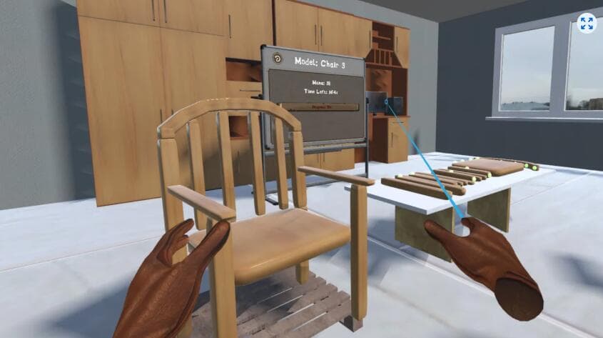 Meta Quest 游戏《木工模拟器VR》Carpenter Simulator VR