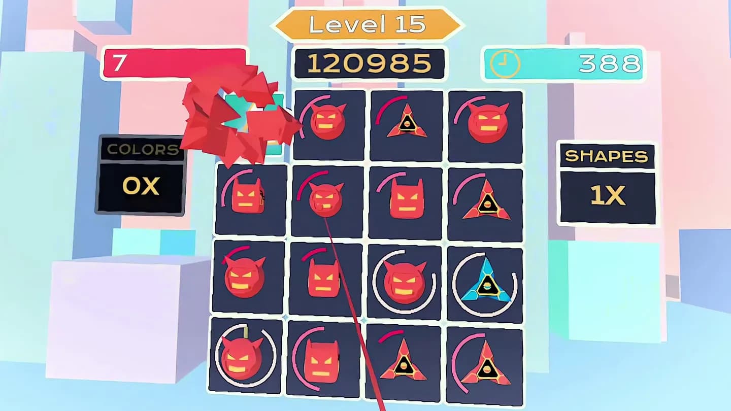 Meta Quest 游戏《射击消消乐》GRIDFLOW