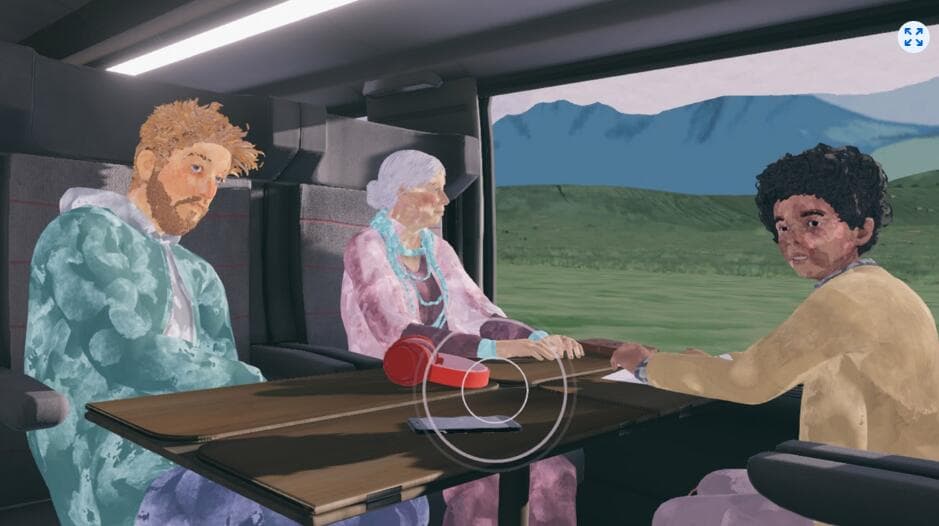 Meta Quest 游戏《乘客》The Passengers 游戏截图
