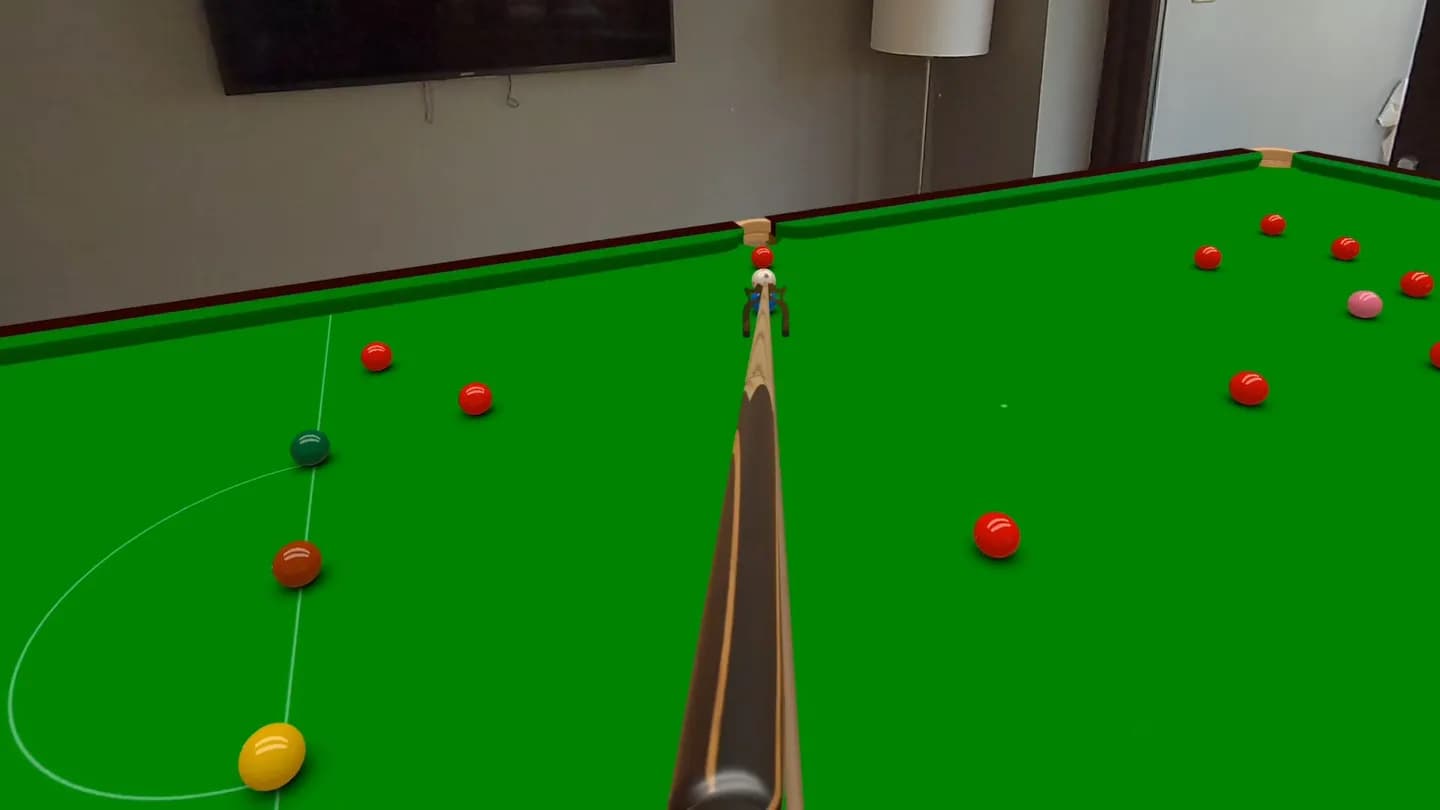 Meta Quest 游戏《反旋:斯诺克和台球》Backspin: Snooker Pool 游戏截图