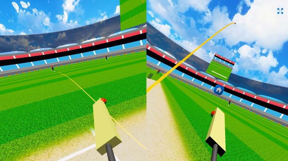 Oculus Quest游戏《板球狂热终极版》Cricket Frenzy Ultimate | Bat like a Pro 游戏截图