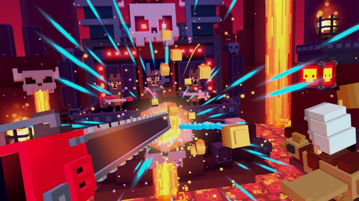 Oculus Quest 游戏《像素射击VR》Shooty Skies Overdrive（高速下载）
